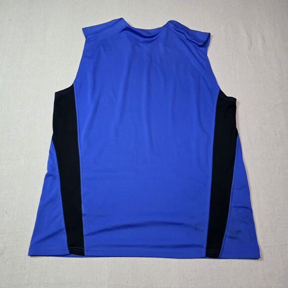 Nike Shirt Mens Size XL Blue Sleeveless Dri Fit Livestrong Cycling Active Tank - Picture 2 of 10